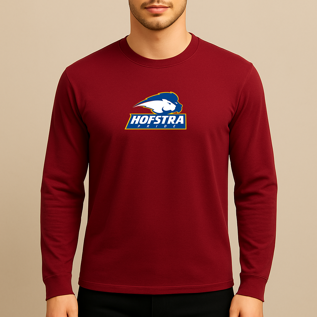 Men's Hofstra Pride Logo Long Sleeve T-Shirt