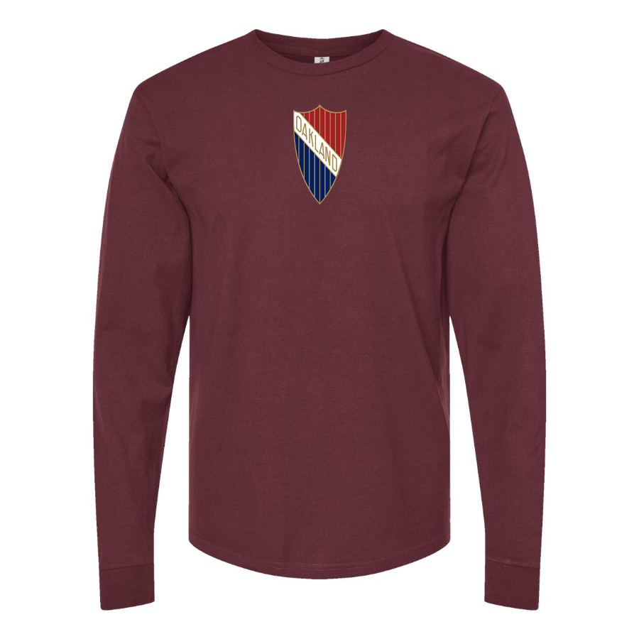 Men's Oakland Logo Long Sleeve T-Shirt