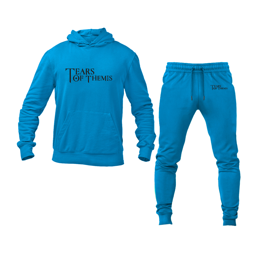 Men's Tear Of Themis Logo Hoodie Joggers Set