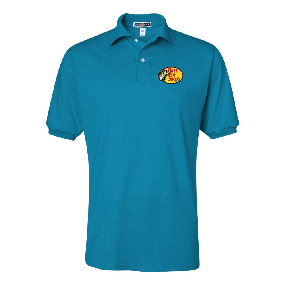 Men's Bass Pro Shops Logo JERZEES  SpotShield polo