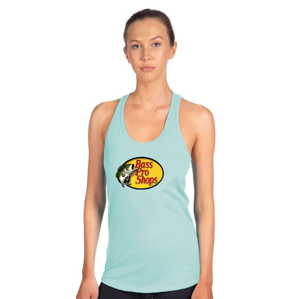 Women's Bass Pro Shops Logo Next Level Ideal Racerback Tank