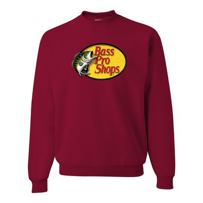 Men's Bass Pro Shops Logo JERZEES NuBlend Crewneck Sweatshirt