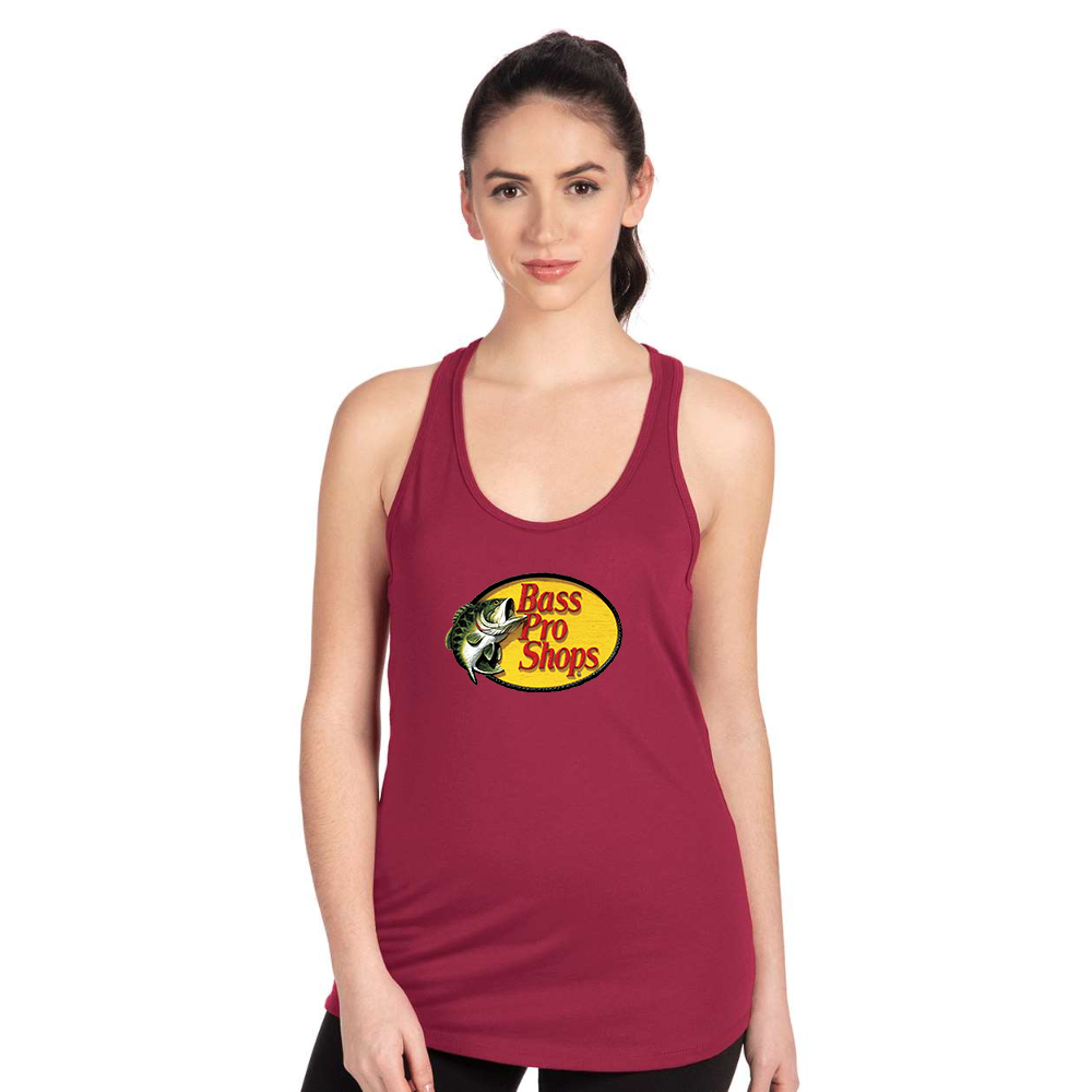 Women's Bass Pro Shops Logo Next Level Ideal Racerback Tank