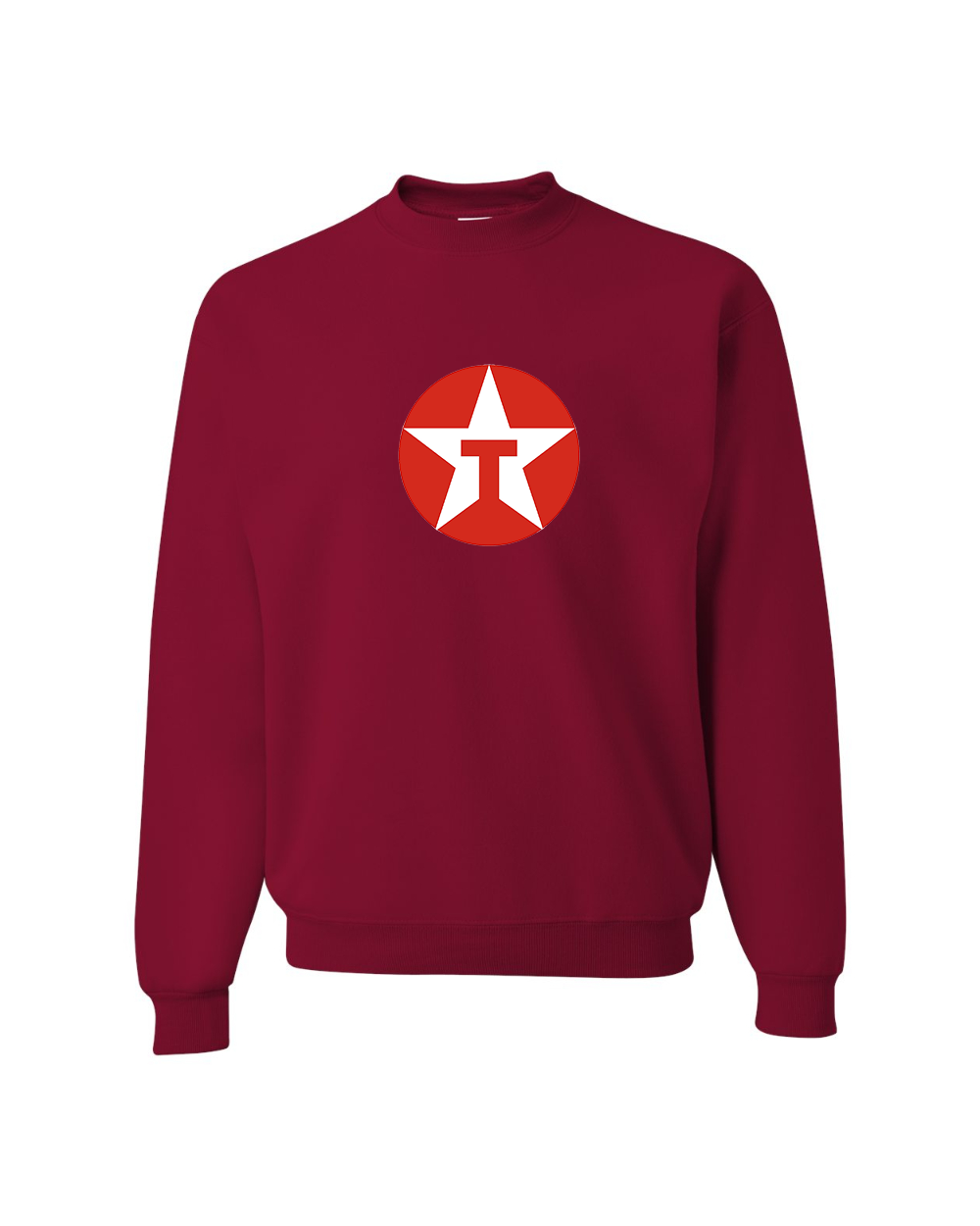 Men's Texaco Logo  JERZEES NuBlend Crewneck Sweatshirt