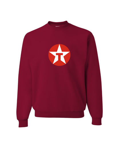 Men's Texaco Logo  JERZEES NuBlend Crewneck Sweatshirt