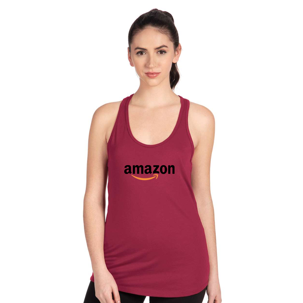 Women's Amazon Logo Next Level Ideal Racerback Tank