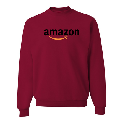 Men's Amazon Logo  JERZEES NuBlend Crewneck Sweatshirt