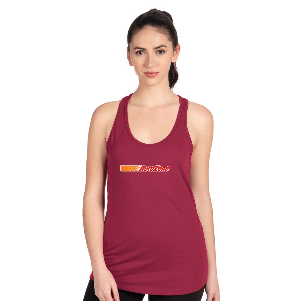 Women's AutoZone Logo Next Level Ideal Racerback Tank