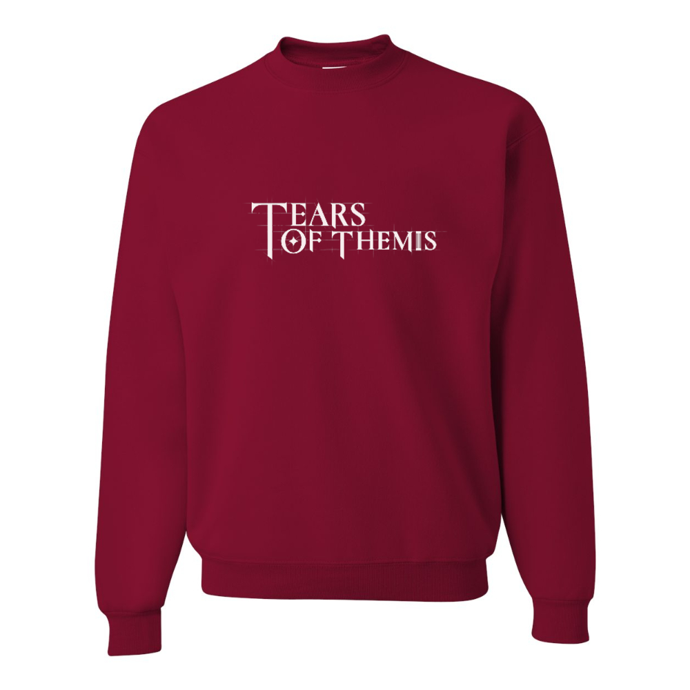 Men's Tear Of Themis Logo JERZEES NuBlend Crewneck Sweatshirt