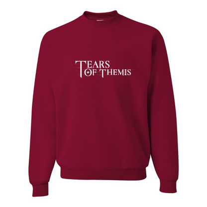 Men's Tear Of Themis Logo JERZEES NuBlend Crewneck Sweatshirt