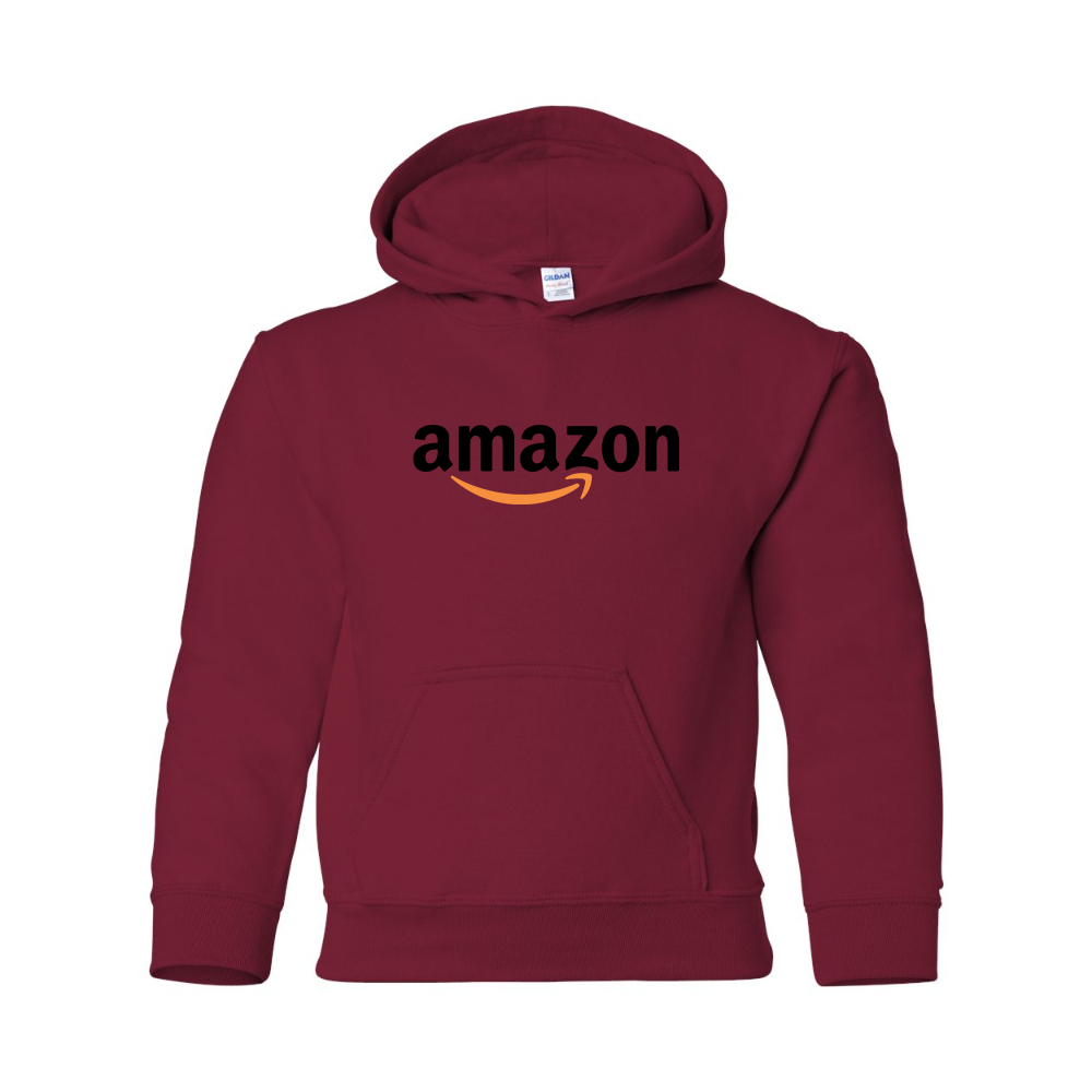 Youth Amazon Logo Gildan Heavy Blend  Hooded Sweatshirt