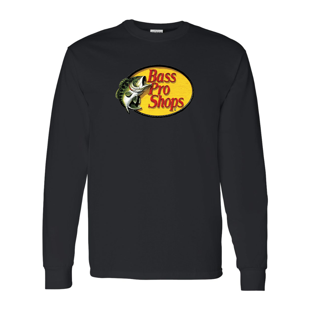 Men's Bass Pro Shops Logo Gildan Heavy Cotton Long Sleeve T-Shirt