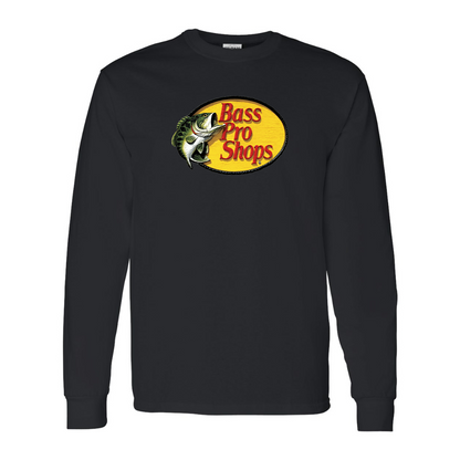 Men's Bass Pro Shops Logo Gildan Heavy Cotton Long Sleeve T-Shirt