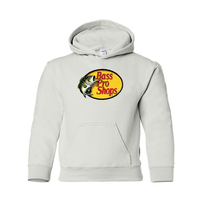 Youth Bass Pro Shops Logo Gildan Heavy Blend  Hooded Sweatshirt