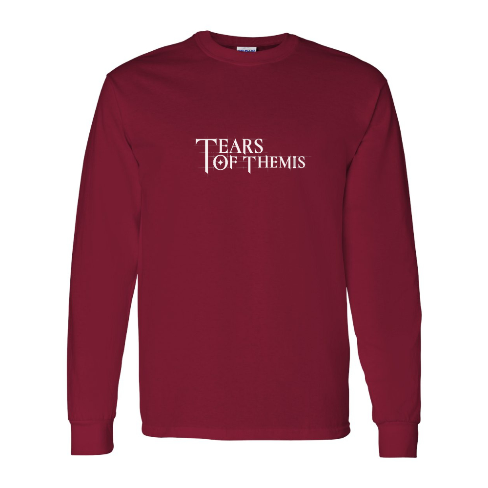 Men's Tear Of Themis Logo Gildan Heavy Cotton Long Sleeve T-Shirt