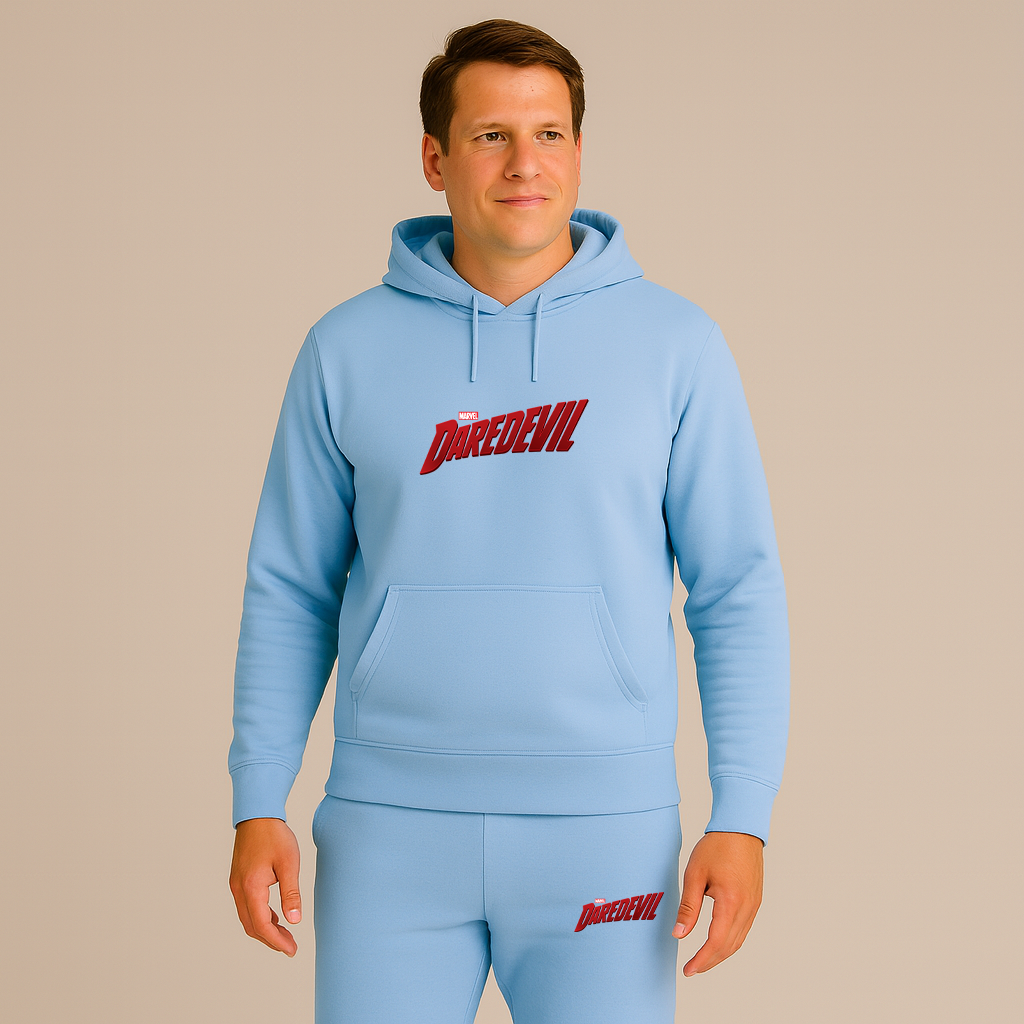 Men's Daredevil Marvel Hoodie Joggers Set