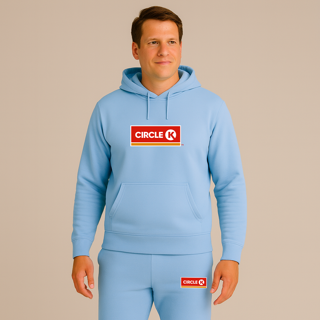 Men's Circle K Gas Station  Hoodie Joggers Set