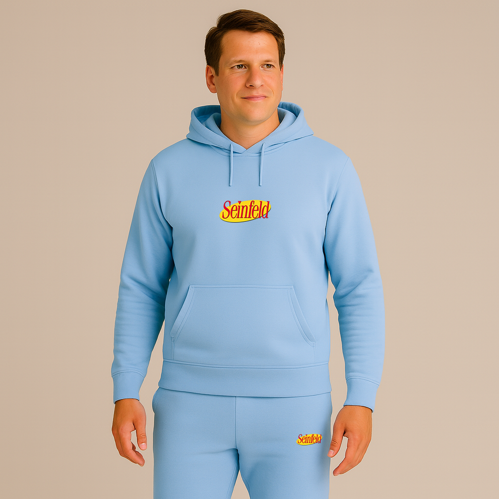 Men's Seinfeld Sitcom Show Hoodie Joggers Set