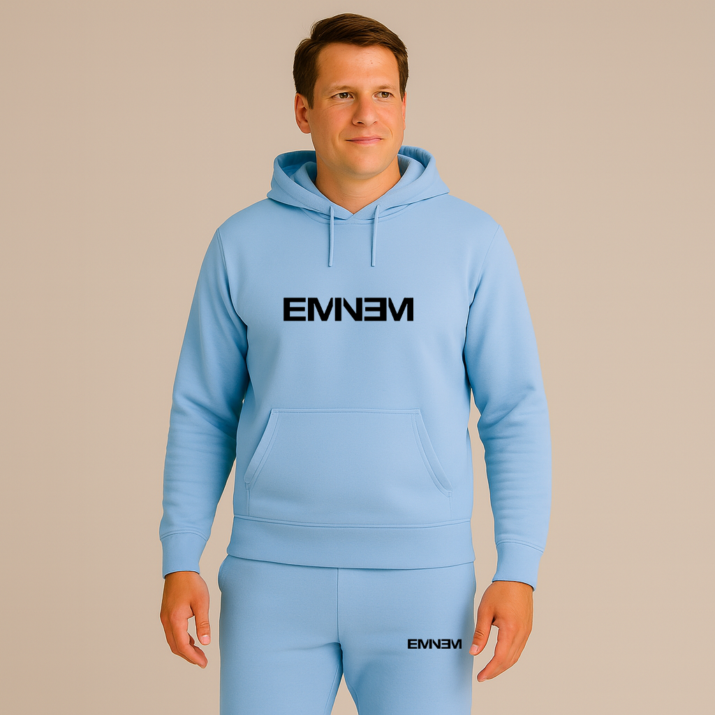 Men's Eminem Music Hoodie Joggers Set