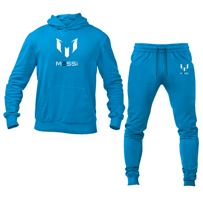 Men's Lionel Messi Air Messi Soccer Logo Hoodie Joggers Set
