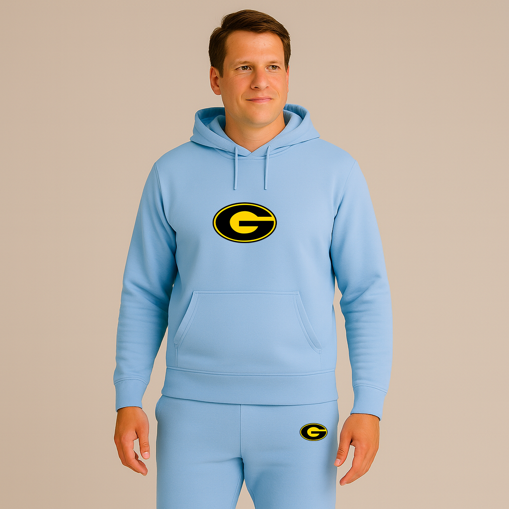 Men's Grambling State Tigers Logo Hoodie Joggers Set