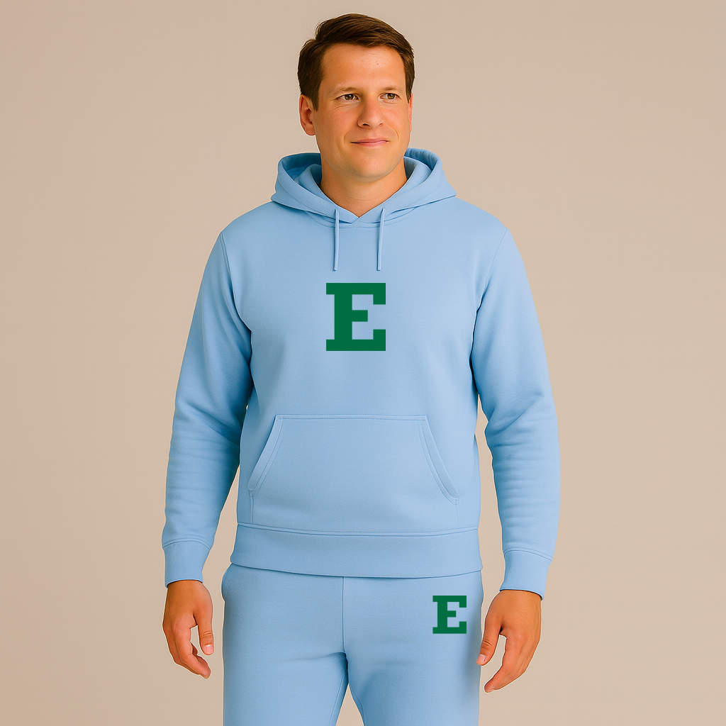 Men's Eastern Michigan Eagles Logo Hoodie Joggers Set