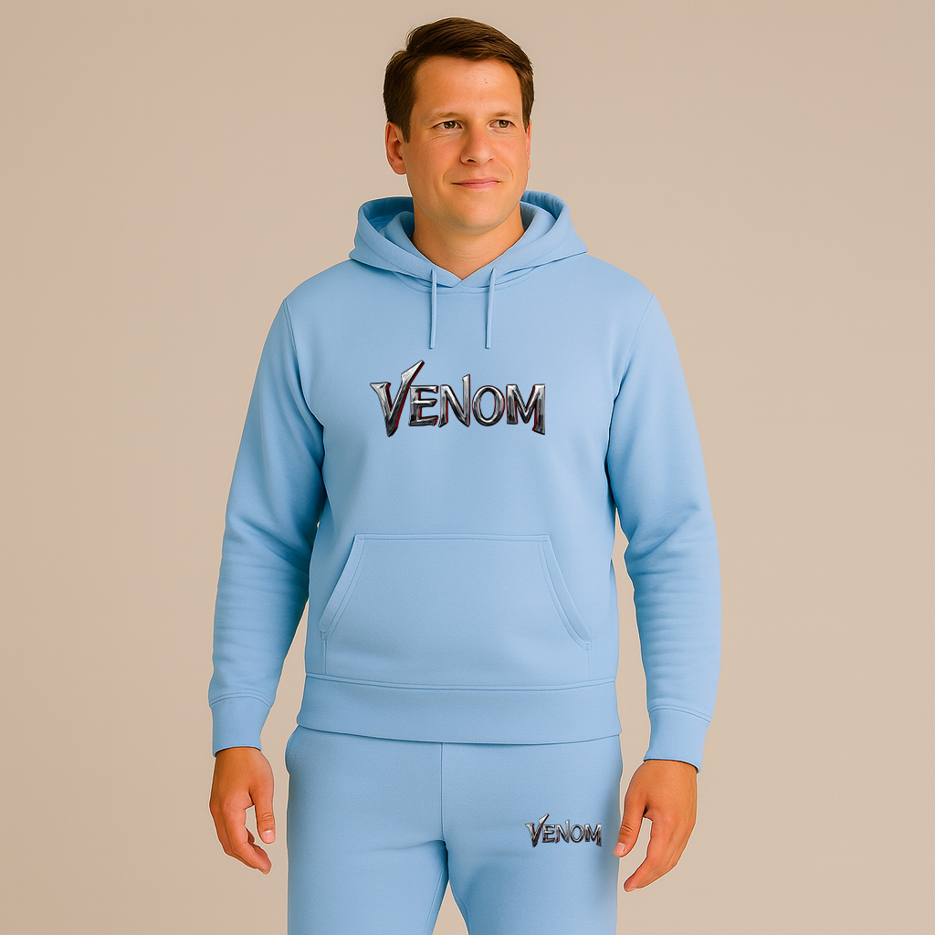 Men's Venom Movie Hoodie Joggers Set