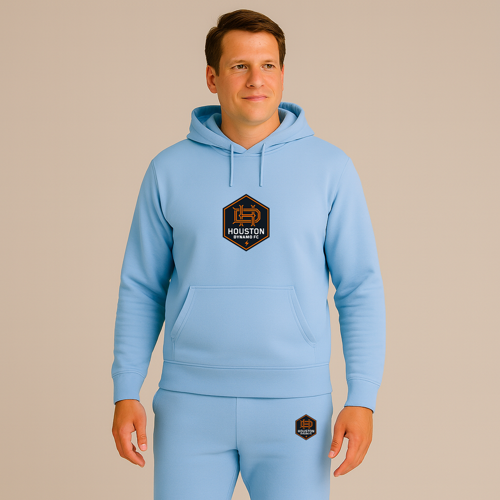Men's Houston Dynamo FC Soccer Hoodie Joggers Set