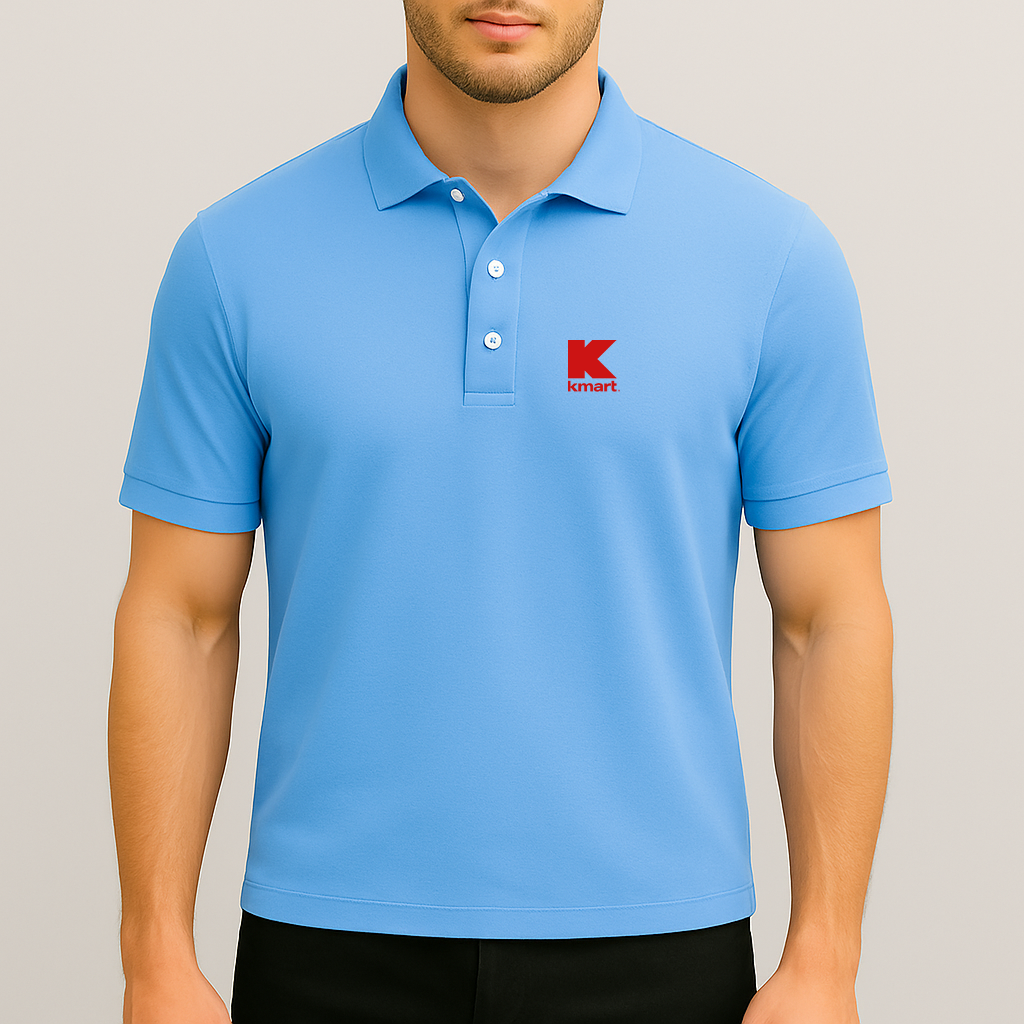 Men's Kmart Logo Dry Blend Polo