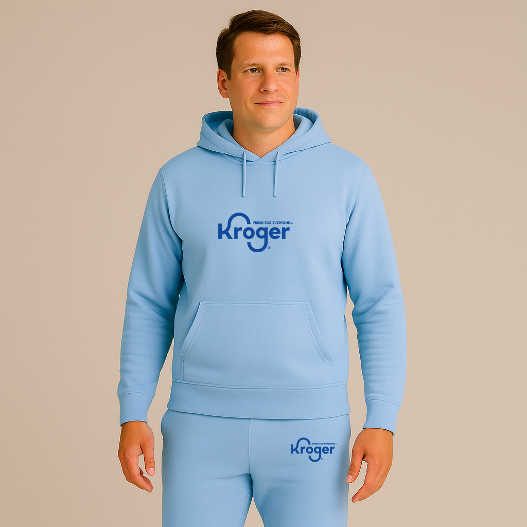 Men's Kroger Logo Hoodie Joggers Set