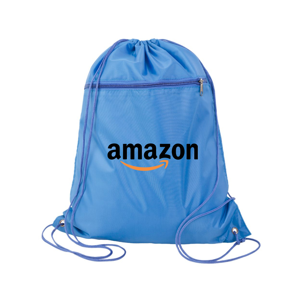 Amazon Logo Q-Tees - Polyester Cinchpack