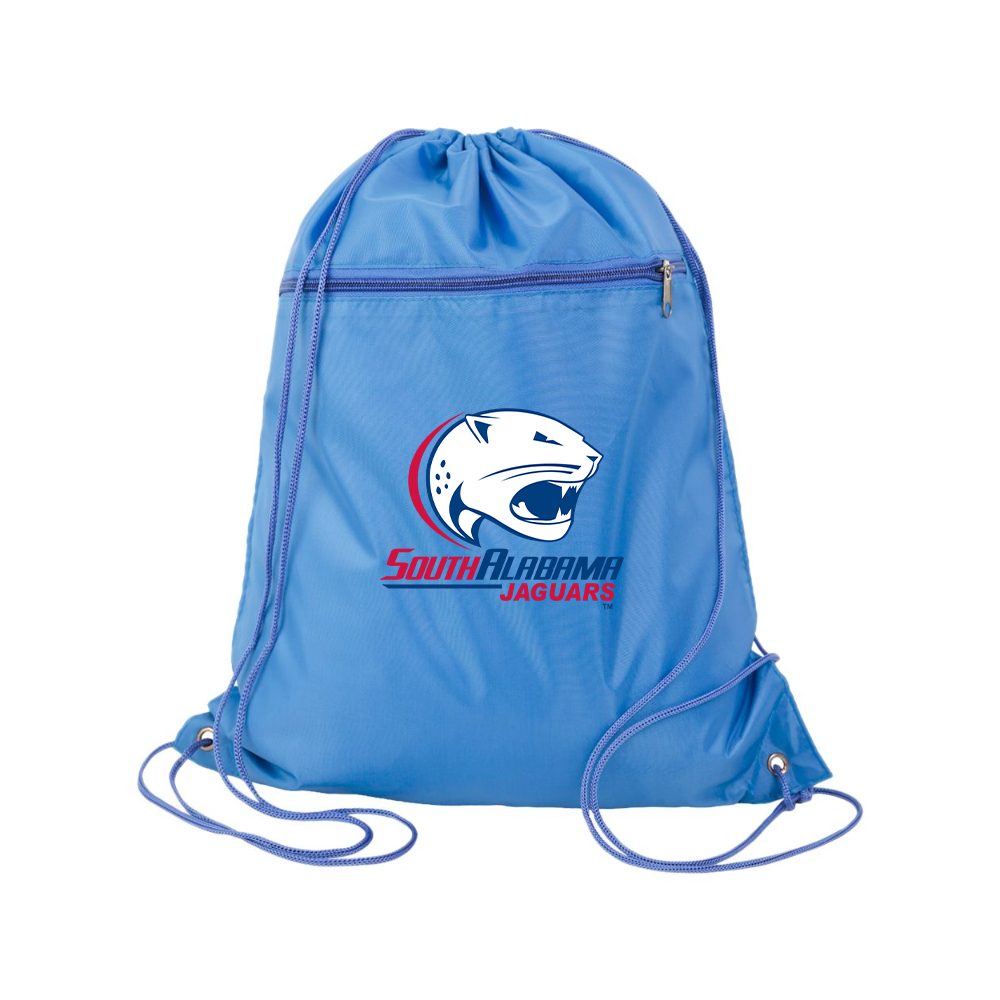 South Alabama Jaguars Logo Q-Tees - Polyester Cinchpack
