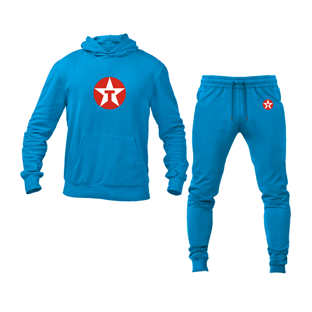 Men's Texaco Logo Hoodie Joggers Set