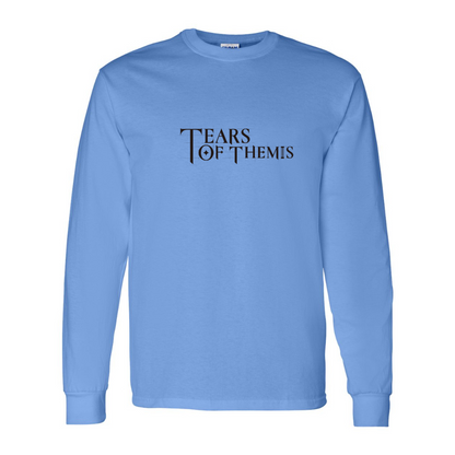 Men's Tear Of Themis Logo Gildan Heavy Cotton Long Sleeve T-Shirt