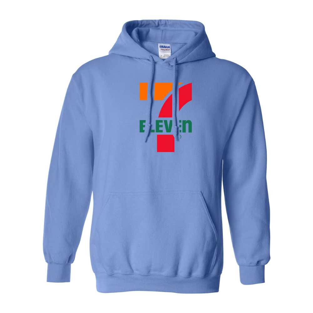 Men's 7 Eleven Logo Gildan  Heavy Blend Hooded Sweatshirt