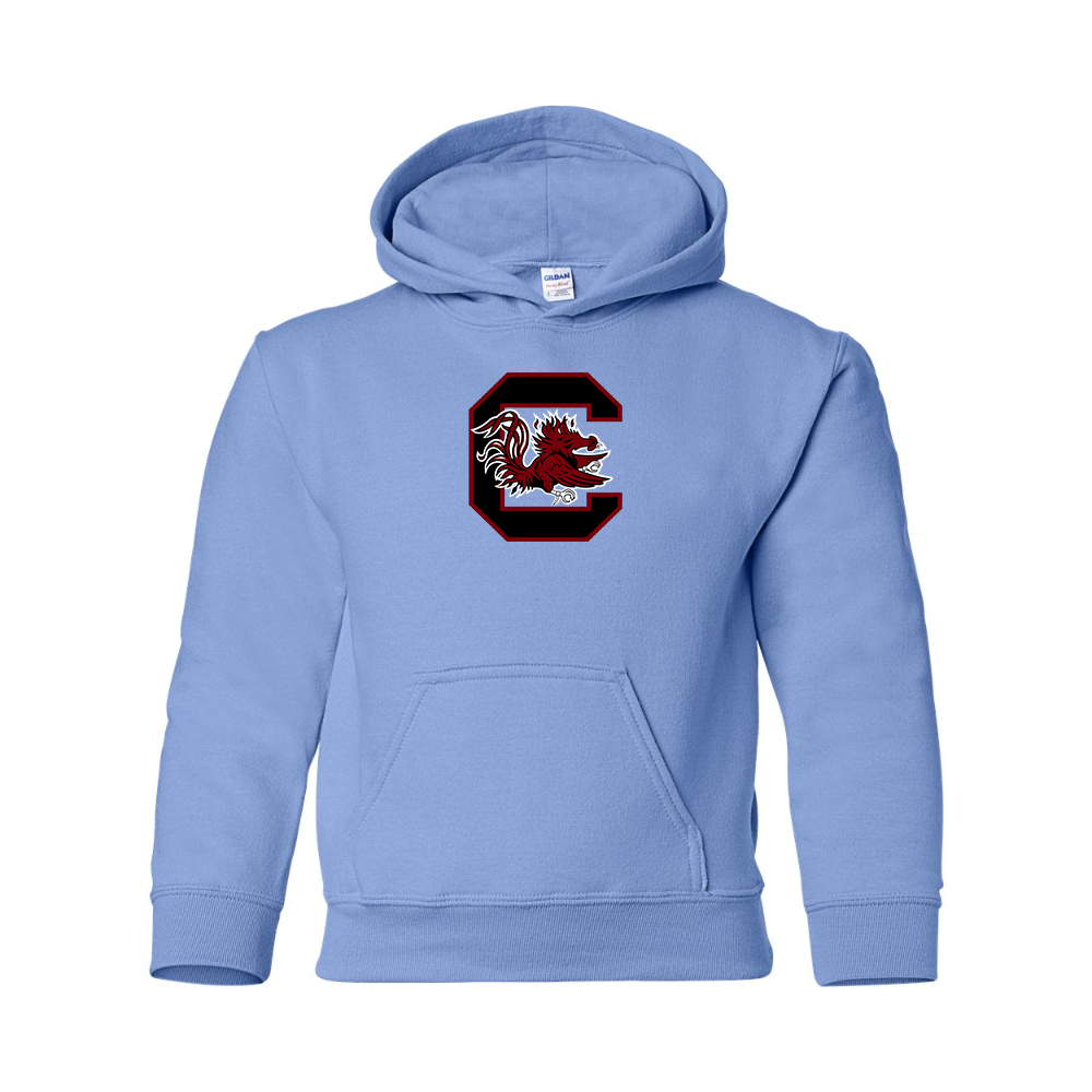 Youth South Carolina Gamecocks Logo Gildan Heavy Blend  Hooded Sweatshirt