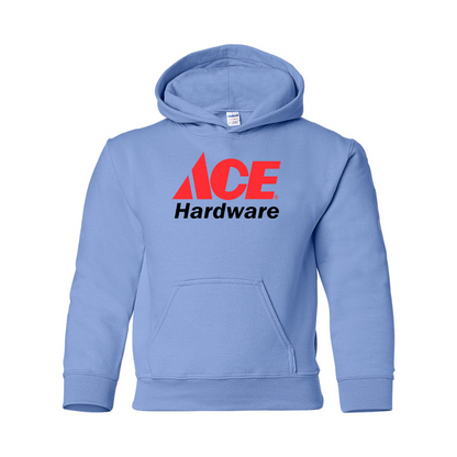 Youth ACE Hardware Logo Gildan Heavy Blend  Hooded Sweatshirt