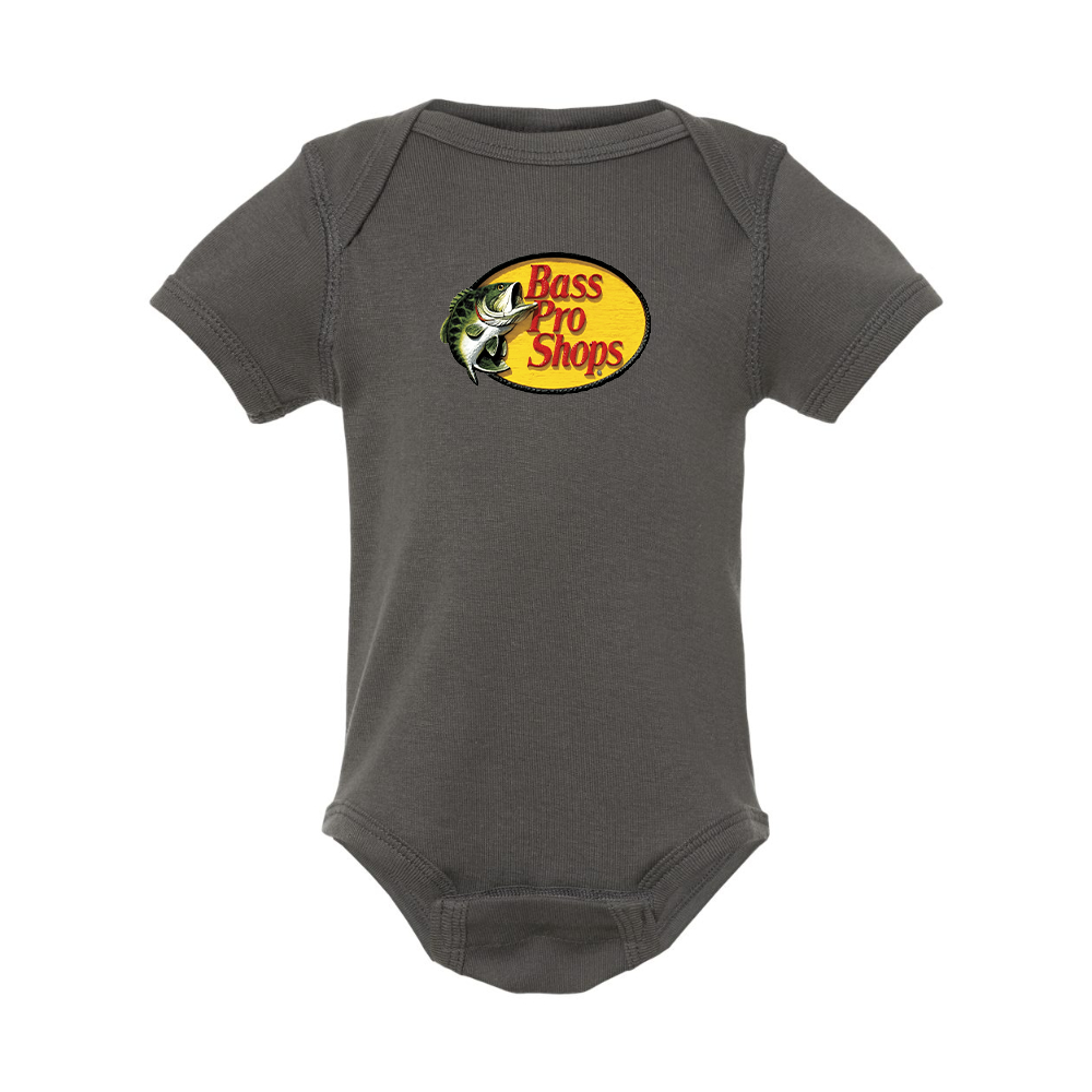 Bass Pro Shops Logo Rabbit Skins Infant Baby Rib Bodysuit