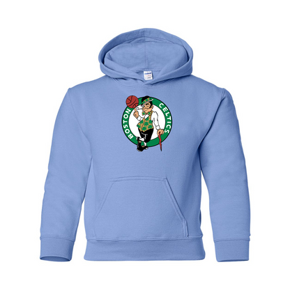 Youth Boston Celtics Logo Gildan Heavy Blend  Hooded Sweatshirt