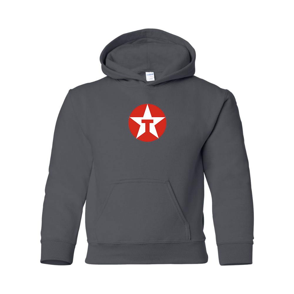 Youth Texaco Logo Gildan Heavy Blend  Hooded Sweatshirt