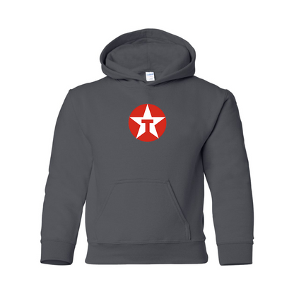 Youth Texaco Logo Gildan Heavy Blend  Hooded Sweatshirt