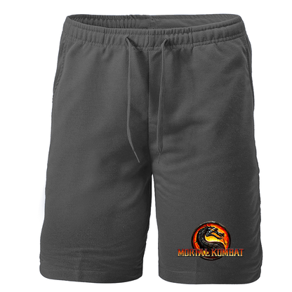 Men's Mortal Kombat Game Athletic Fleece Shorts