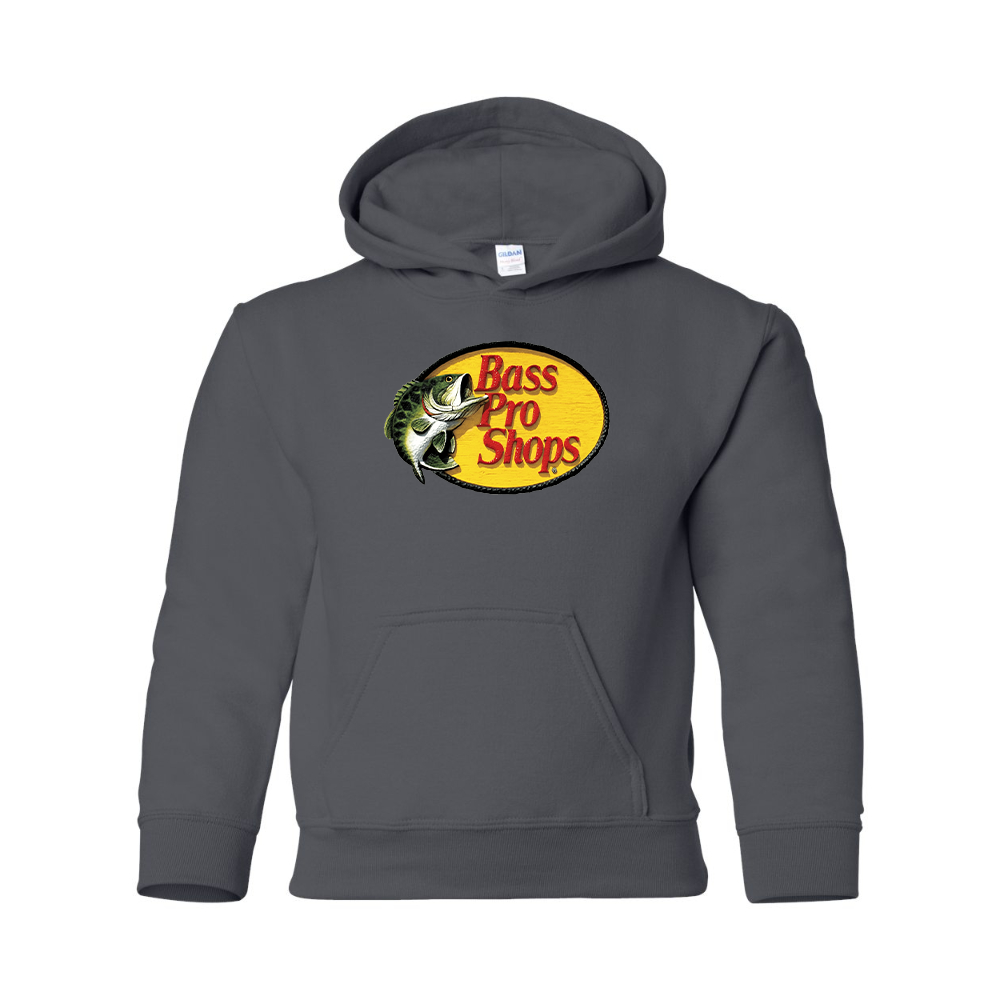 Youth Bass Pro Shops Logo Gildan Heavy Blend  Hooded Sweatshirt