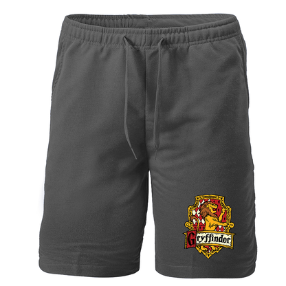 Men's Gryffindor Harry Potter Movie Team Athletic Fleece Shorts