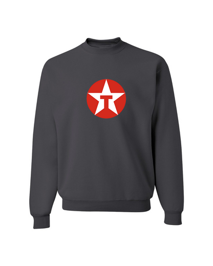 Men's Texaco Logo  JERZEES NuBlend Crewneck Sweatshirt