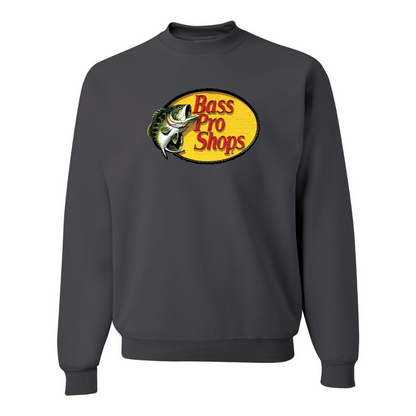 Men's Bass Pro Shops Logo JERZEES NuBlend Crewneck Sweatshirt