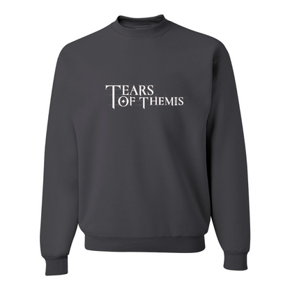 Men's Tear Of Themis Logo JERZEES NuBlend Crewneck Sweatshirt
