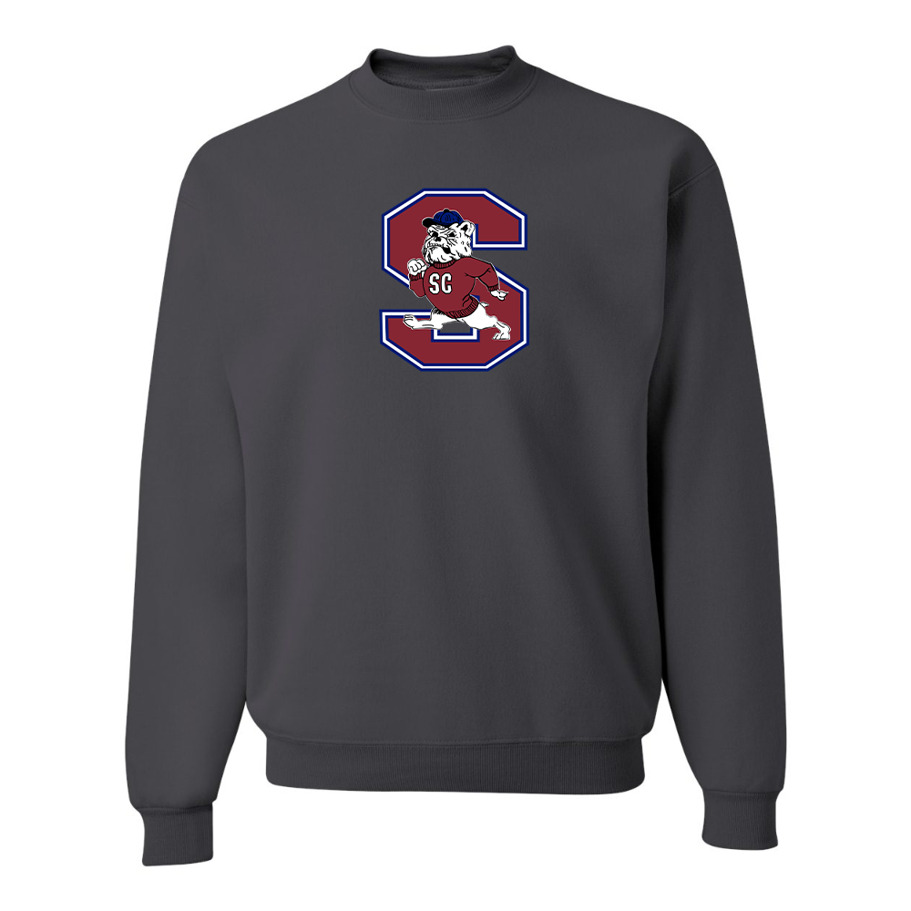 Men's South Carolina State Bulldogs Logo JERZEES NuBlend Crewneck Sweatshirt