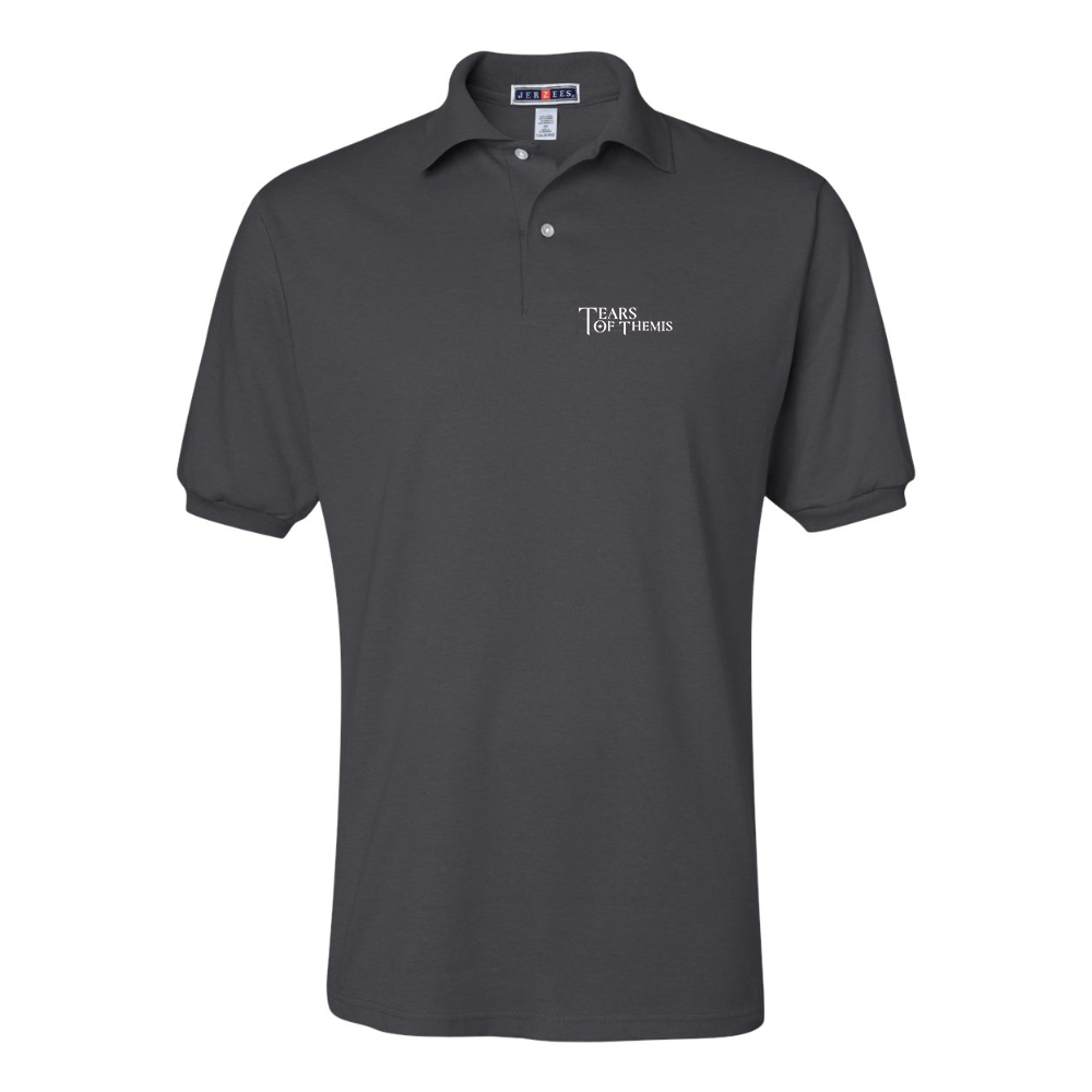 Men's Tear Of Themis Logo JERZEES  SpotShield polo