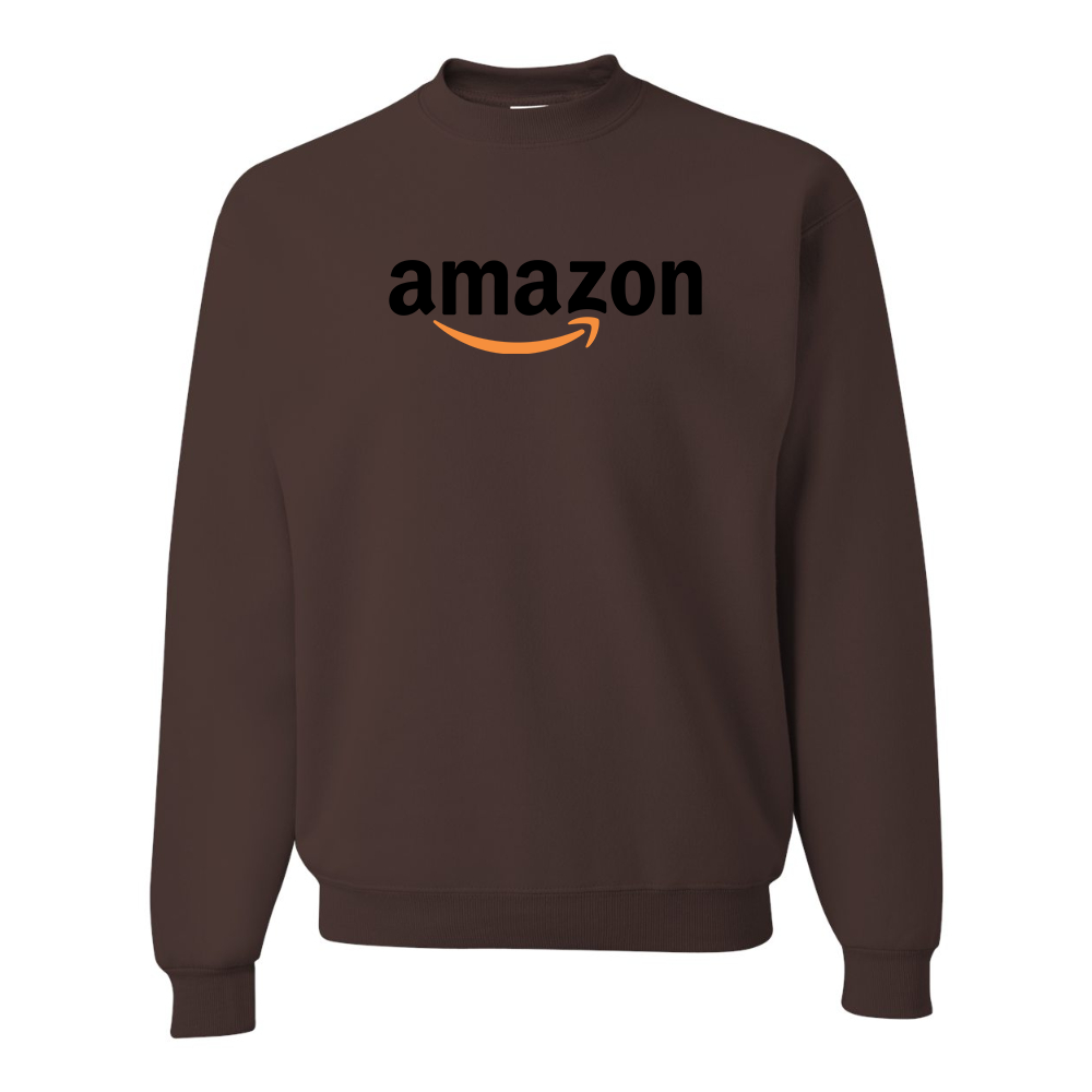 Men's Amazon Logo  JERZEES NuBlend Crewneck Sweatshirt